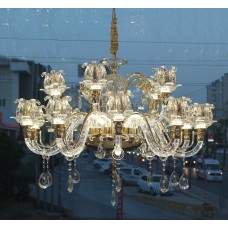 M252-10+5 E14 LED 60W KİRİSTAL