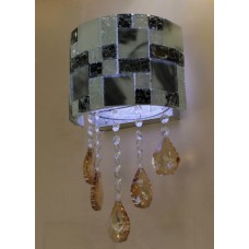 M456 MSK-102 3X3W LED APLİK SERAMİK CAM